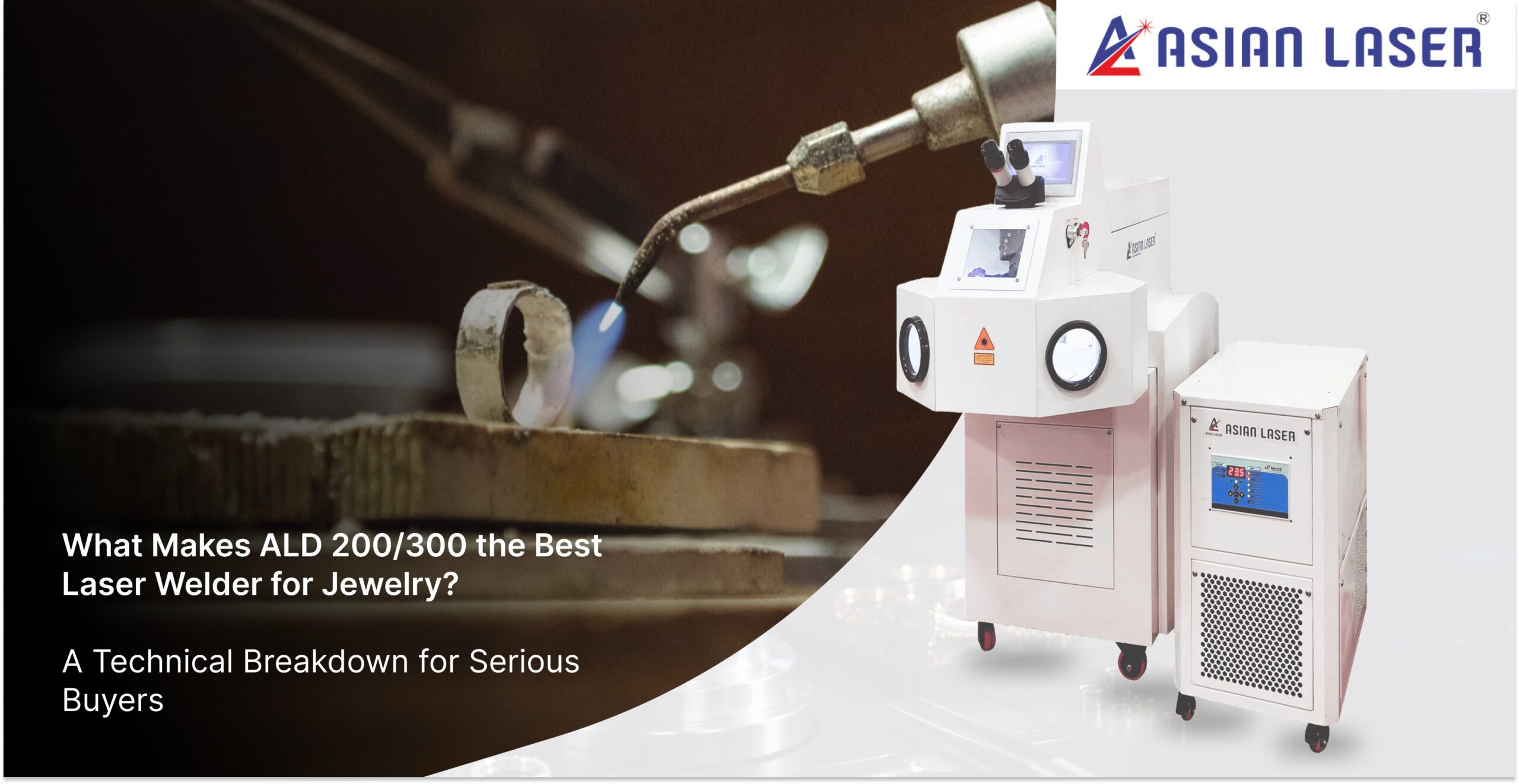 What Makes ALD 200/300 the Best Laser Welder for Jewelry? A Technical Breakdown for Serious Buyers